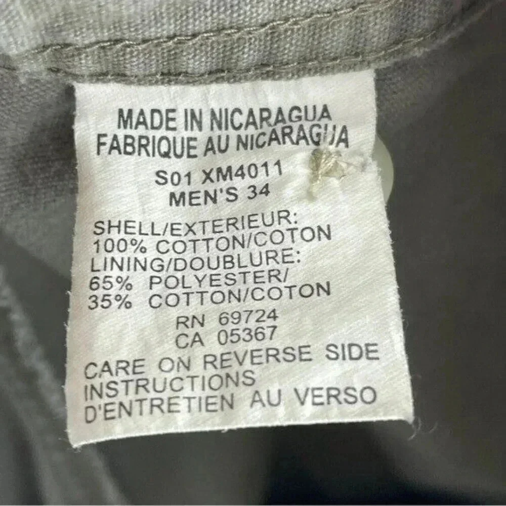 columbia Mens Size 34 cargo shorts 1841